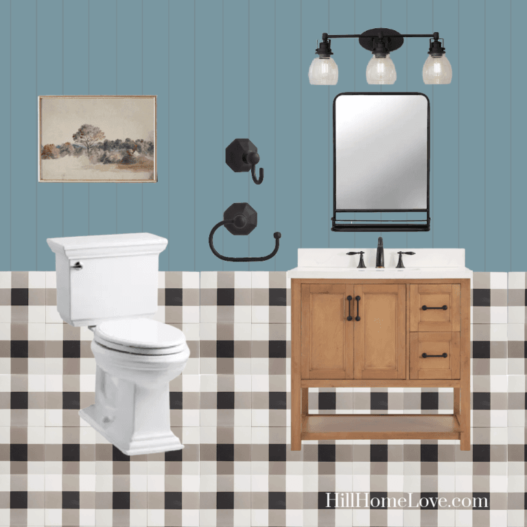 Powder Bathroom Design Idea