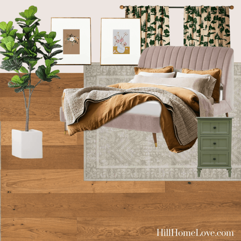 Bedroom Custom Mood Board