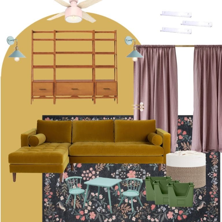 Modern Playroom Design Idea