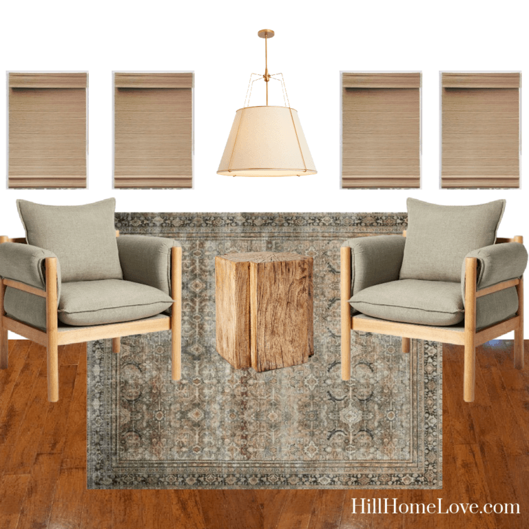 Living Room Seating Nook Design Idea