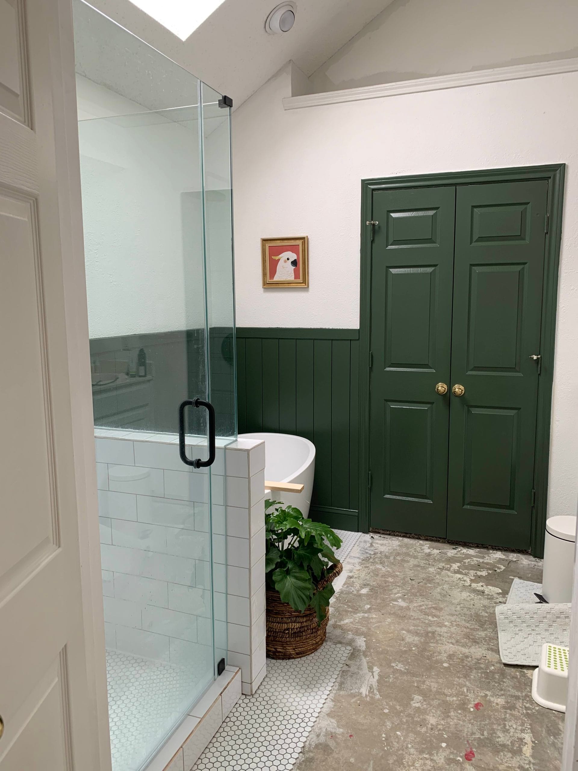 Our Green Bathroom Sources + Design Details