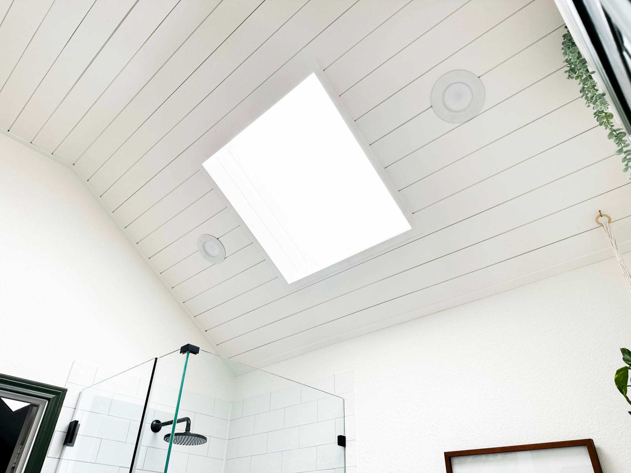 Installing A Shiplap Bathroom Ceiling DIY