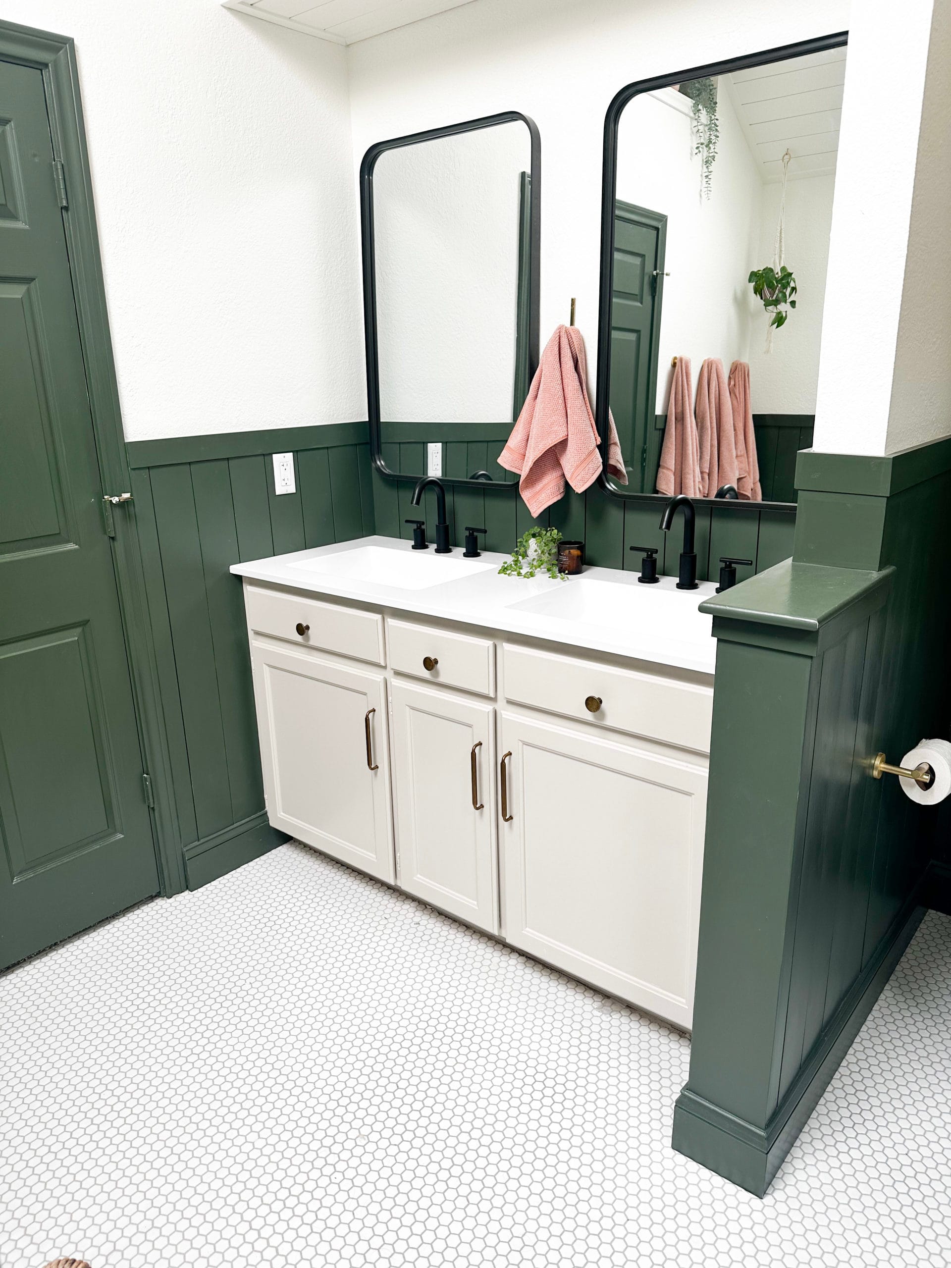 Our Green Bathroom Sources + Design Details