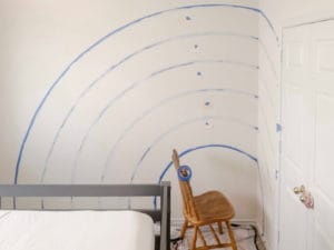 Rainbow Mural DIY Project