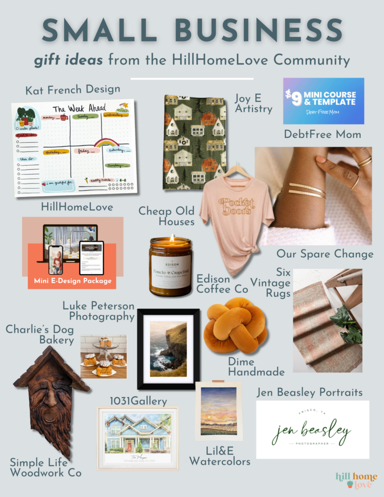 Gift Ideas from 10 Small Businesses I Love - Extra Petite