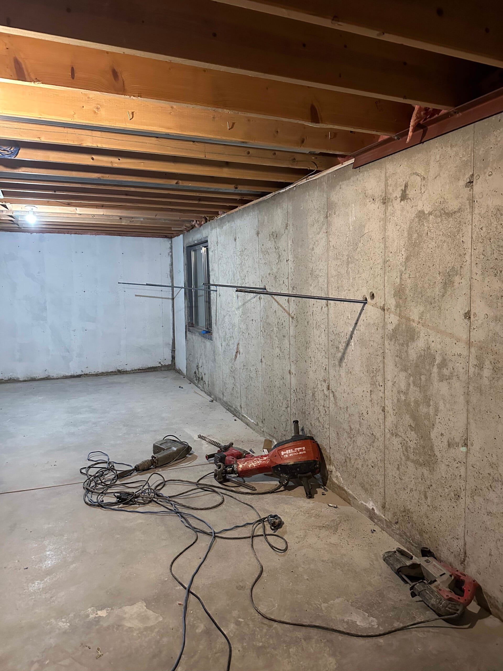 Installing Foundation Wall Anchors - Step By Step