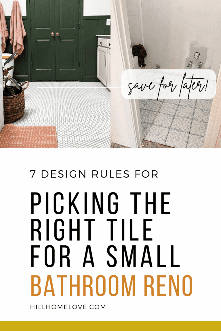 Bathroom Tile For Small Bathrooms: Design Rules You Should Know