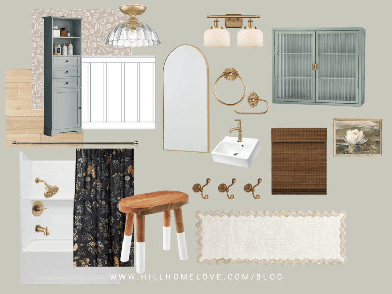 Bathroom design idea for a classy, traditional style