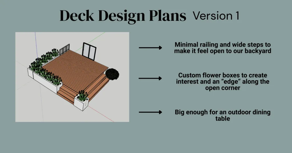Deck Design Your Own Layout Best Practices For Planning Your Deck