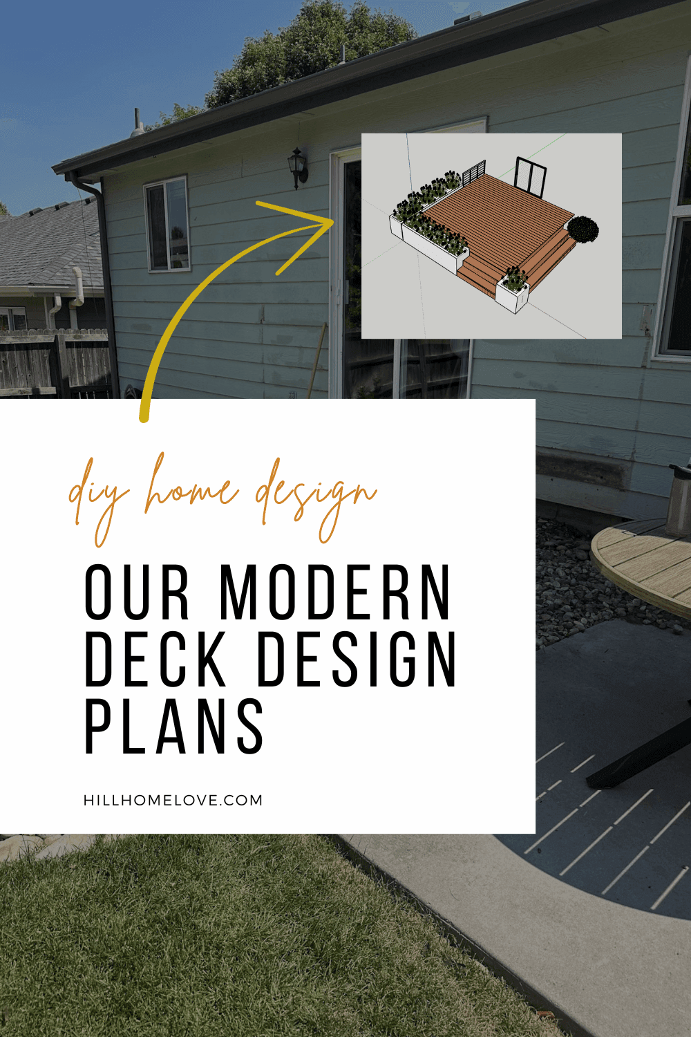 Our DIY Deck Design Ideas | DIY Home Design